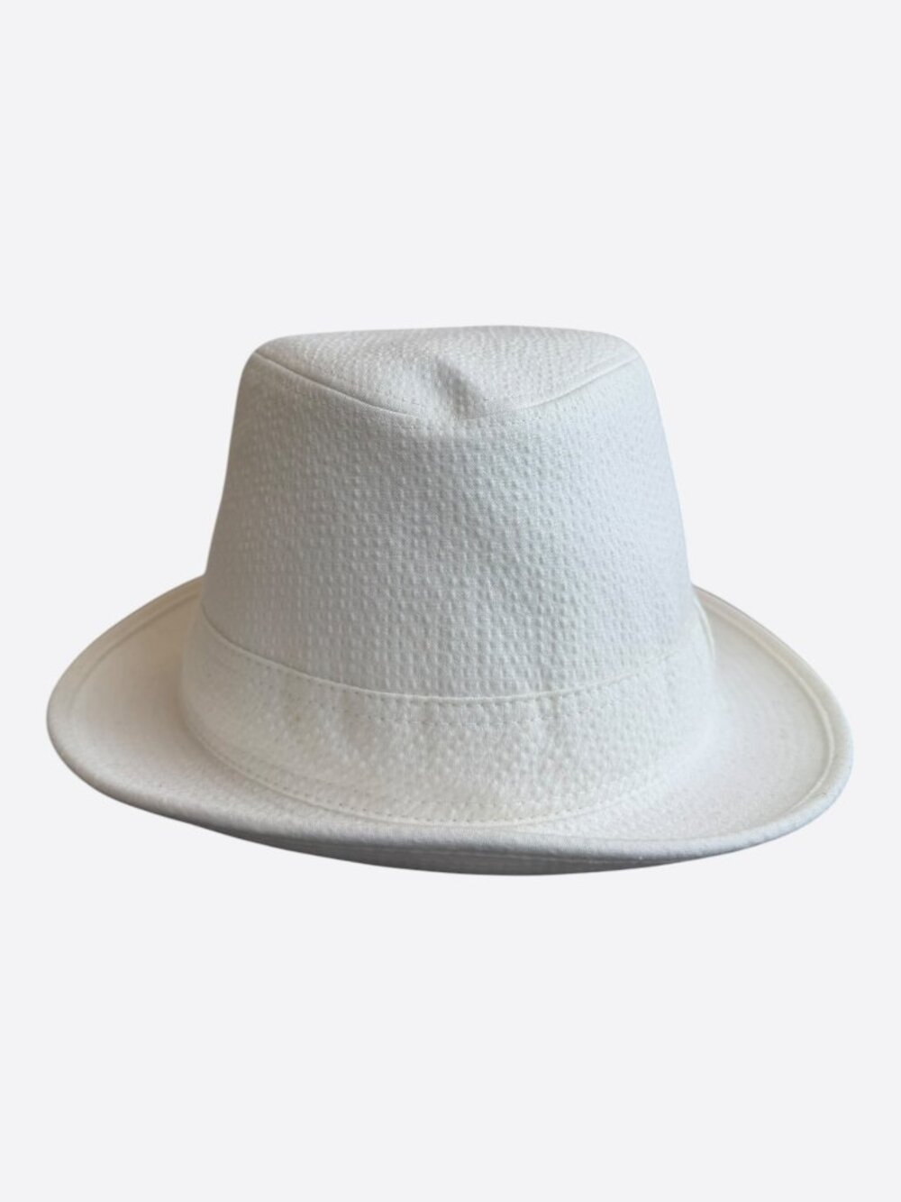 Hermes White Fedora